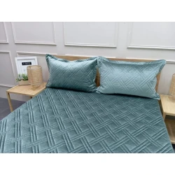 Örtük Miranova FS-534, birnəfərlik, 170x230 sm, yastıq üzü 50x70 sm, yaşıl