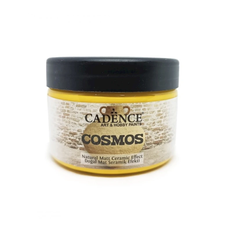 Boya Cadence Cosmos Natural Matt Ceramic Effect CS-03 Yellow 150 ml Boya Cadence Cosmos Natural Matt Ceramic Effect CS-03 Yellow 150 ml