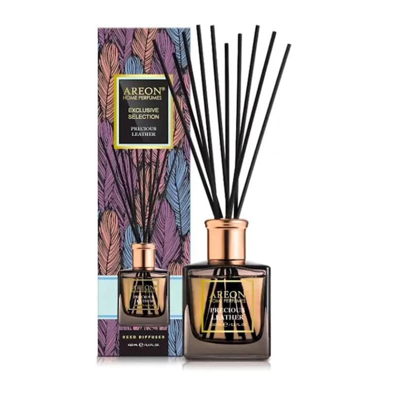 Ароматический диффузор Areon Home Perfumes Exclusive Precious Leather 150 мл Ароматический диффузор Areon Home Perfumes Exclusive Precious Leather 150 мл