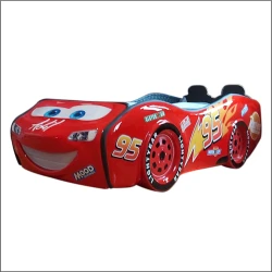 Детская кровать Baku Kids Bed Full 3D Mcqueen, 95x190 см, красная