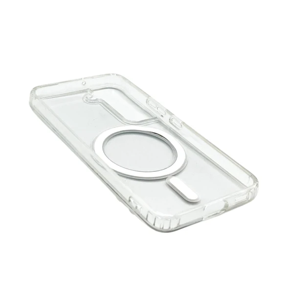 Çexol MagSafe Samsung Galaxy S23 üçün Transparent