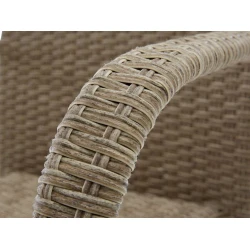 Садовый стул JYSK Gudhjem, полираттан, бежевый, 55x63x94 см Садовый стул JYSK Gudhjem, полираттан, бежевый, 55x63x94 см