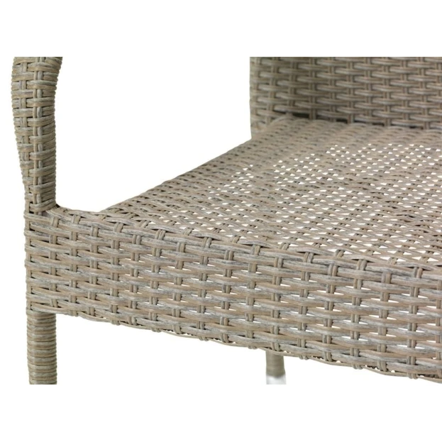 Садовый стул JYSK Gudhjem, полираттан, бежевый, 55x63x94 см Садовый стул JYSK Gudhjem, полираттан, бежевый, 55x63x94 см