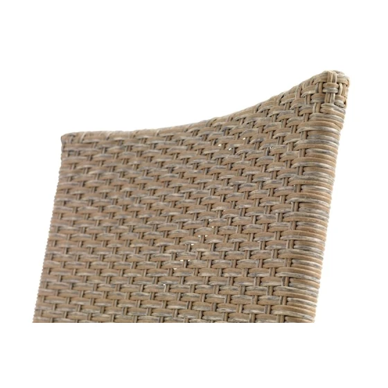 Садовый стул JYSK Gudhjem, полираттан, бежевый, 55x63x94 см Садовый стул JYSK Gudhjem, полираттан, бежевый, 55x63x94 см