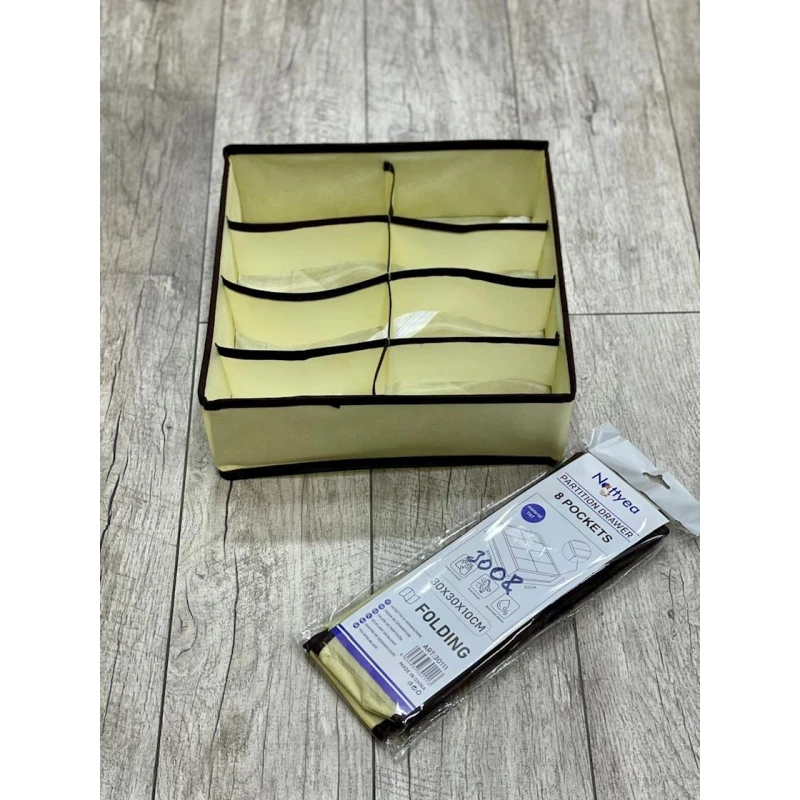 Органайзер AE-004S, 30x30 см, слоновая кость