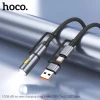 Кабель USB Hoco U138 USB-C to USB-C Black Кабель USB Hoco U138 USB-C to USB-C Black