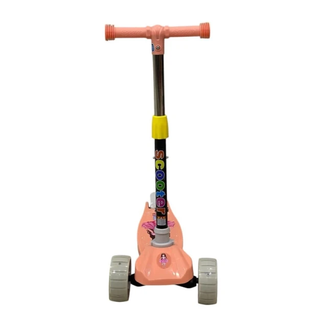Детский самокат 502_pink, розовый