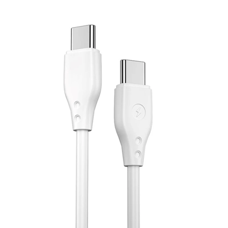 USB-кабель Wiwu WI-C002 Pioneer Type-C to Type-C 1м, белый