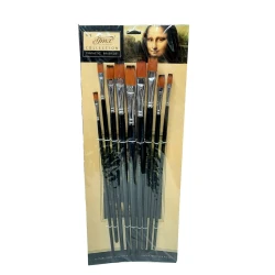 Набор кистей Mona Liza ML03, 9 шт Набор кистей Mona Liza ML03, 9 шт