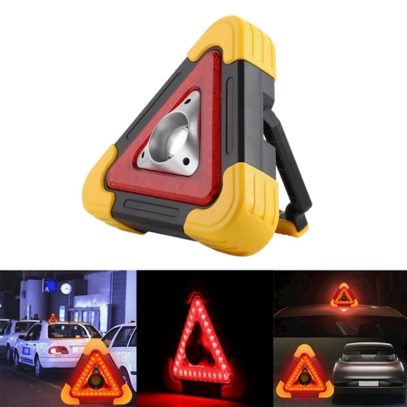 Фонарь-прожектор Hurry Bolt HB-6609, желтый/красный