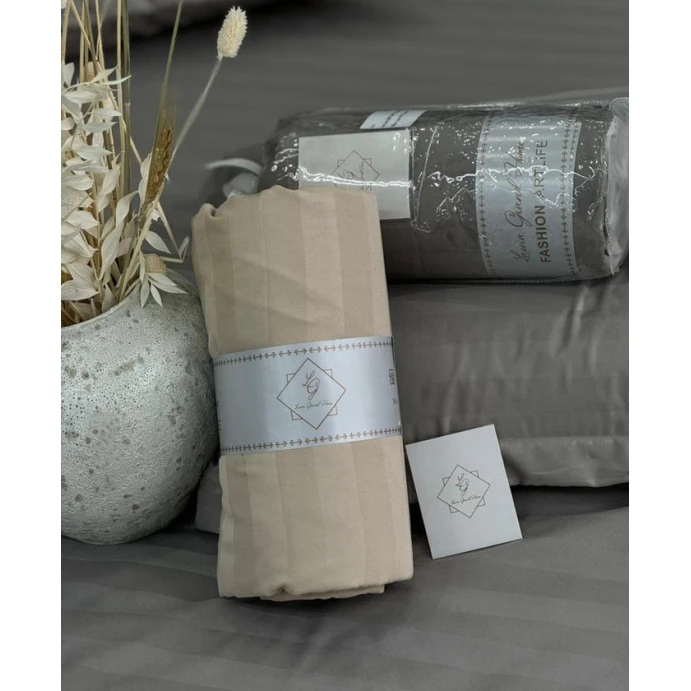 Простынь на резинке Laura Grand H-6 Camel, 100х200 см Простынь на резинке Laura Grand H-6 Camel, 100х200 см