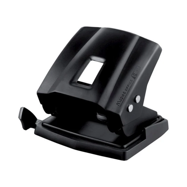 Дырокол Maped Essentials, до 20 листов, металл/пластик, черный Дырокол Maped Essentials, до 20 листов, металл/пластик, черный