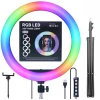 Кольцевая LED лампа Lakreon RGB LED Soft Ring Light MJ20