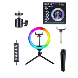 Кольцевая LED лампа Lakreon RGB LED Soft Ring Light MJ20 Кольцевая LED лампа Lakreon RGB LED Soft Ring Light MJ20