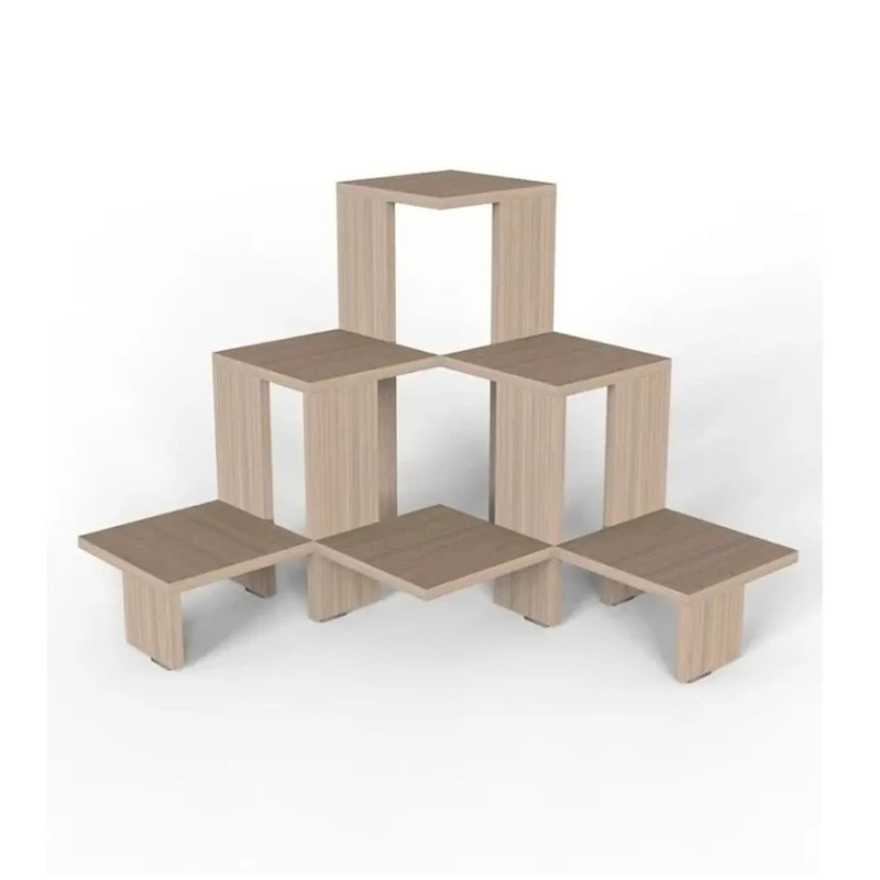 Стеллаж, 55x68x68 см, ЛДСП, сомонна