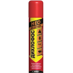 Средство от насекомых Дихлофос Arnest Нео без запаха, 190 мл Средство от насекомых Дихлофос Arnest Нео без запаха, 190 мл