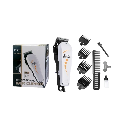 Универсальная машинка для стрижки HTC CT-605 White Универсальная машинка для стрижки HTC CT-605 White
