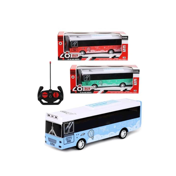 Игрушечный автобус дистанционного управления Bustoysn 002, голубой