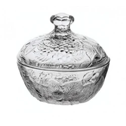 Сахарница Pasabahce Piknik-F&D 400 мл с крышкой, стекло, прозрачный