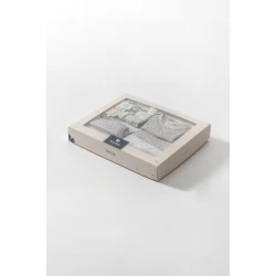 Yenidoğulanlar üçün dəst FunnaBaby Fall Floral, orqanik pambıq, yaşıl, 0-3 ay, 8 parça