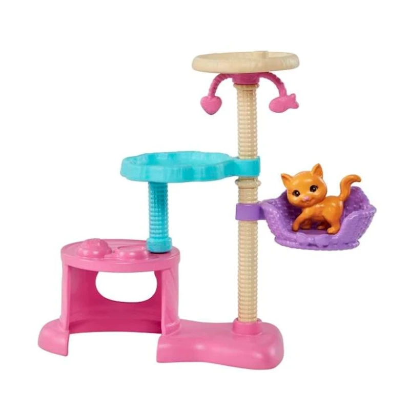 Кукла Mattel Barbie Kitty Condo Doll and Pets Playset HHB70, 29 см Кукла Mattel Barbie Kitty Condo Doll and Pets Playset HHB70, 29 см
