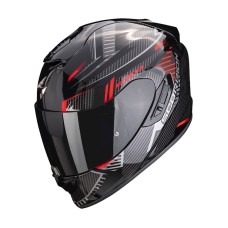 Motosiklet dəbilqəsi Scorpion EXO-1400 Evo Air Shell Black-Red, ölçü XXL, qara/qırmızı
