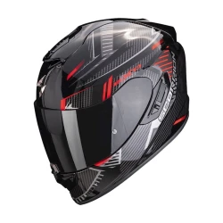 Мотоциклетный шлем Scorpion EXO-1400 Evo Air Shell Black-Red, размер XXL, черный/красный