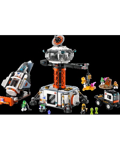 Konstruktor LEGO City Space Base and Rocket Launchpad 60434, 8+ yaş, 1422 detal