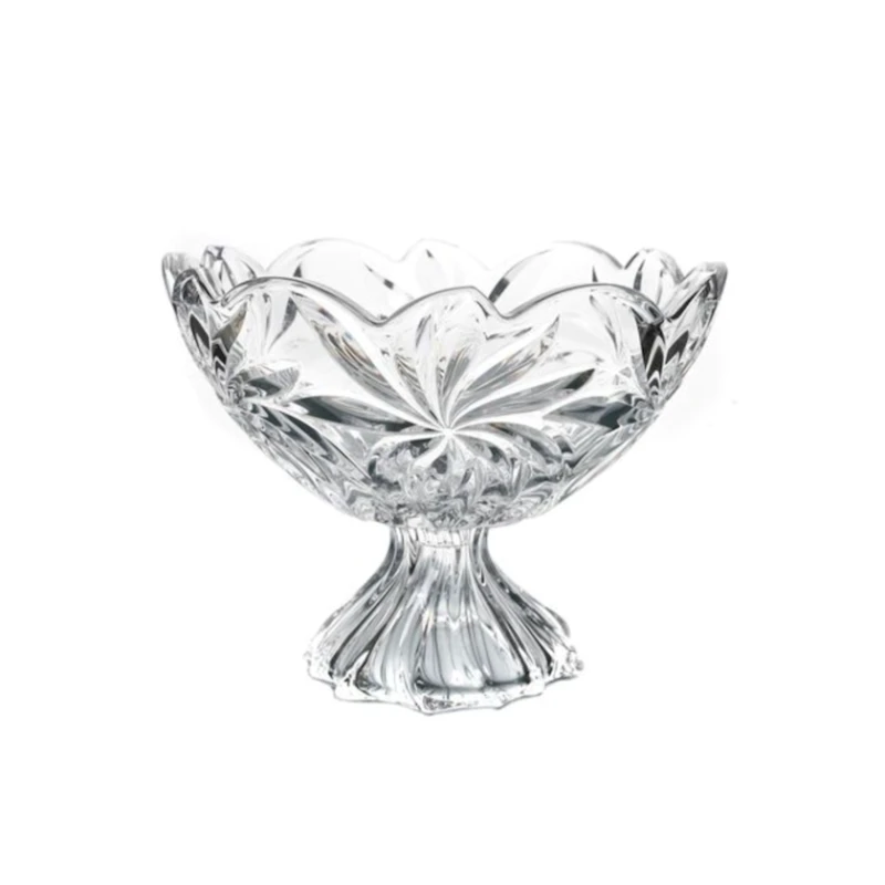 Фруктовница Hom-me 105592, 36.5 см, хрусталь, прозрачный Фруктовница Hom-me 105592, 36.5 см, хрусталь, прозрачный