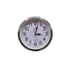 Divar saatı Bayramov Group SS-168, gümüşü, 26 sm