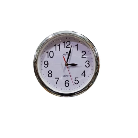 Divar saatı Bayramov Group SS-168, gümüşü, 26 sm