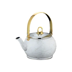 Чайник Vicalina VL-9388, нержавеющая сталь, белый, 3 л