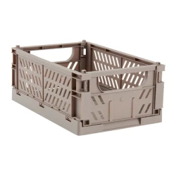 Ящик для хранения JYSK Milas 16x25x10 см, складной, серый Ящик для хранения JYSK Milas 16x25x10 см, складной, серый