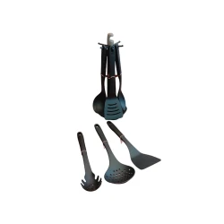 Mətbəx ləvazimatları dəsti 11 E, 38-40 sm, 7 parça, qara