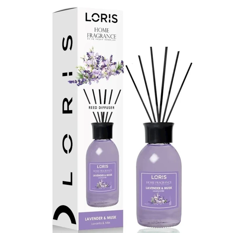 Ароматический диффузор Loris Parfum Lavender & Musk, 100 мл