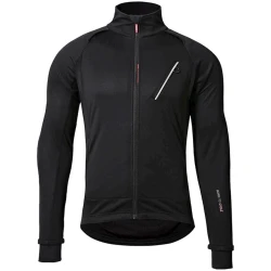 Велокуртка мужская Santic WM0C01115H, черная, полиэстер, размер XXL
