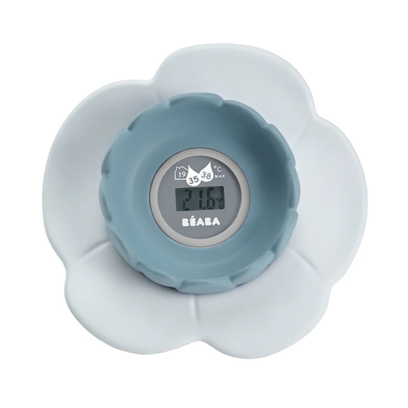 Электронный термометр Beaba Lotus, голубой Электронный термометр Beaba Lotus, голубой