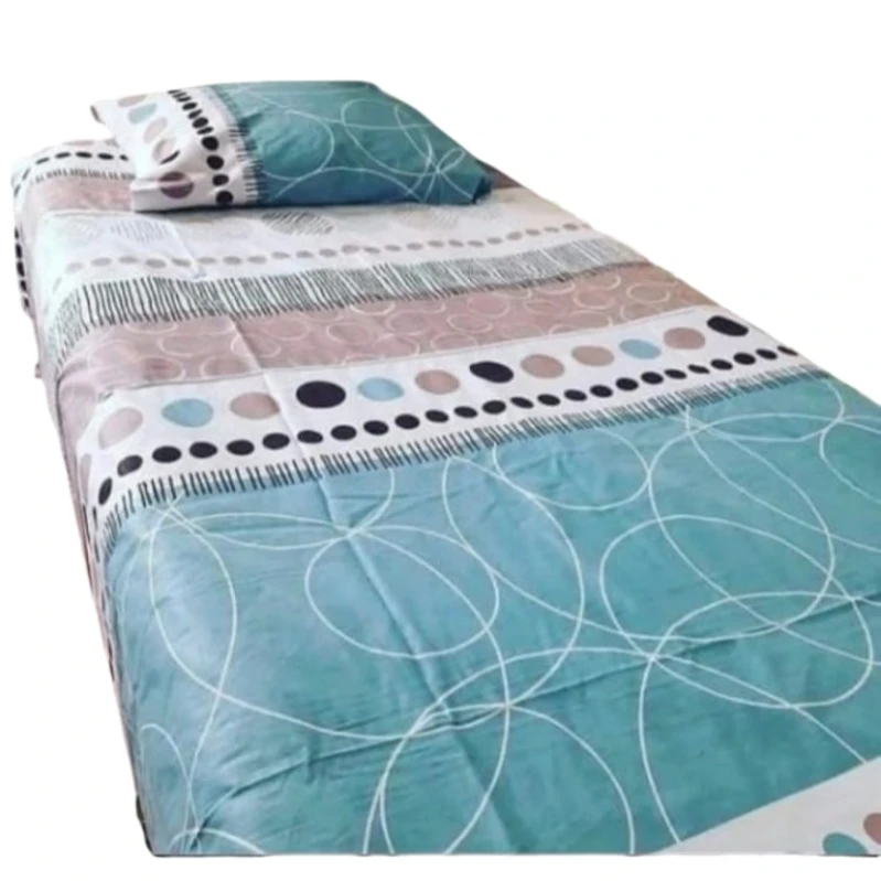 Комплект постельного белья MiraNova CTS-693, простыня 160х220 см, пододеяльник 160х220 см, наволочка 50х70 см, односпальный, хлопок, разноцветный