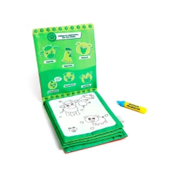 Su ilə rəngləmə kitabı IQ-ZABIAKA Gülməli heyvanlar, 3+ yaş Su ilə rəngləmə kitabı IQ-ZABIAKA Gülməli heyvanlar, 3+ yaş