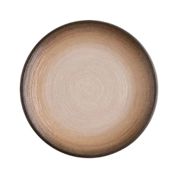 Тарелка ID-Fine Canyon Lona, фарфор, коричневая, 30 см