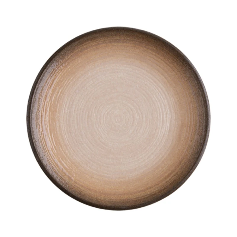 Тарелка ID-Fine Canyon Lona, фарфор, коричневая, 30 см