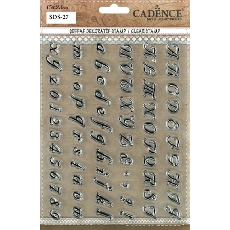 Декоративный штамп Cadence Clear Stamp 27