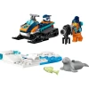Konstruktor LEGO City Exploration Arctic Snowmobile 60376, 5+ yaş, 70 hissə