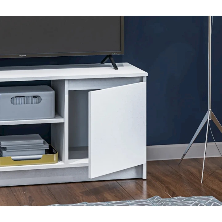 Тумба под ТВ Letta 3563 TV1, 60x40x120 см, ЛДСП, белый