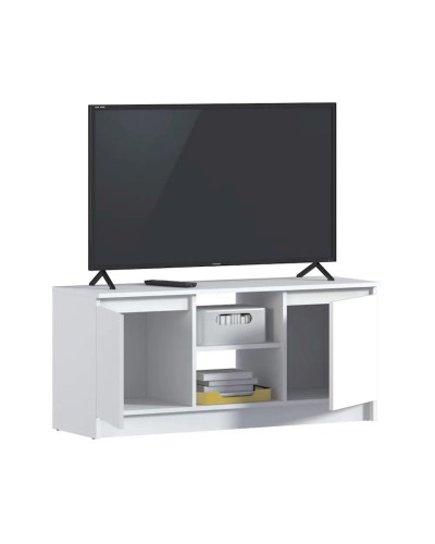 TV üçün tumba Letta 3563 TV1, 60x40x120 sm, LDSP, ağ