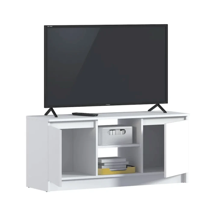 Тумба под ТВ Letta 3563 TV1, 60x40x120 см, ЛДСП, белый