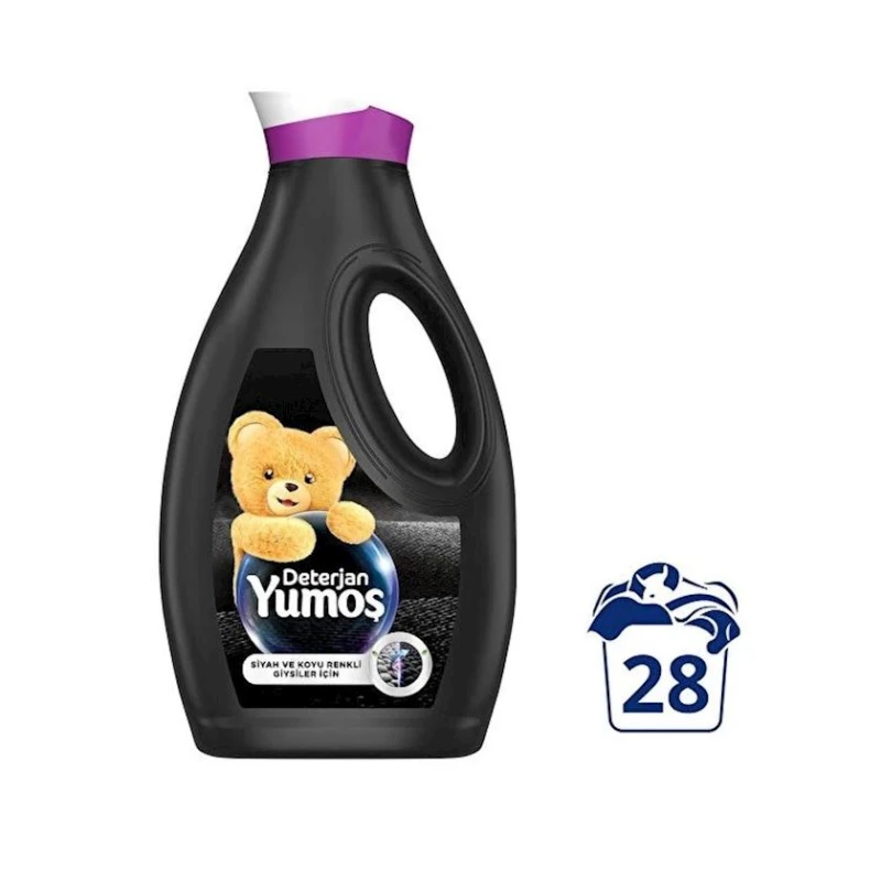 Жидкость для стирки Yumosh, для черного и темного белья, 1690 мл, 28 стирок Жидкость для стирки Yumosh, для черного и темного белья, 1690 мл, 28 стирок