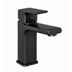 Смеситель для раковины E.C.A. Tiera 543, черный матовый