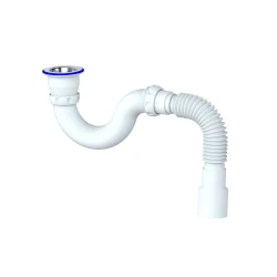 Сифон Unicorn G32 для душевого поддона, белый