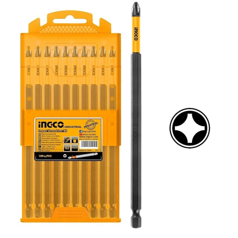 Набор бит для отверток İngco SDBIM11PH263 1/4